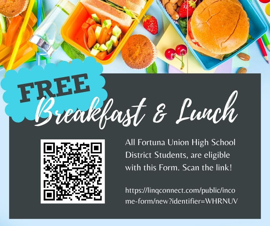 FREE  Breakfast & Lunch Form Link