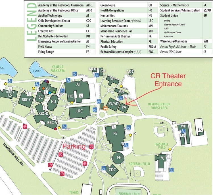 Map to Theater
